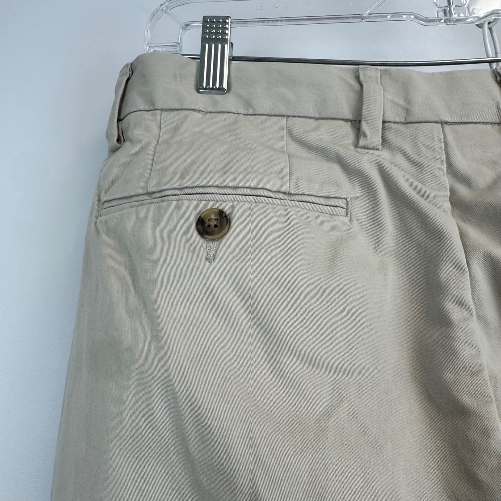 Polo Ralph Lauren Mens Stretch Classic Fit Chino Pants Tan Khaki 33x32 - Picture 15 of 16